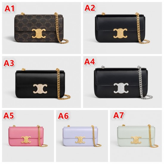 10colors CHAIN SHOULDER BAG TRIOMPHE