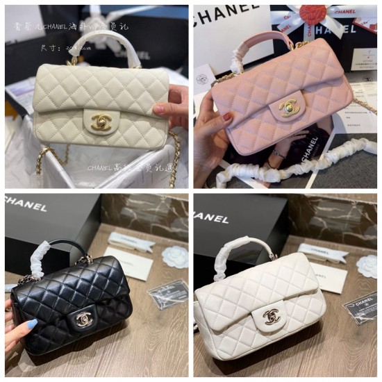 9colors MINI FLAP BAG WITH TOP HANDLE