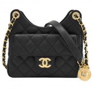 3colors HOBO BAG Caviar Small/Medium