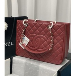 CHANEL GST CHAIN TOTE SHOPPING BAG