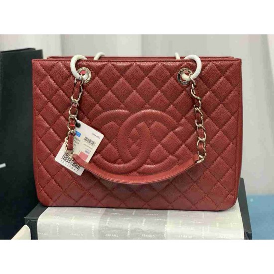 CHANEL GST CHAIN TOTE SHOPPING BAG