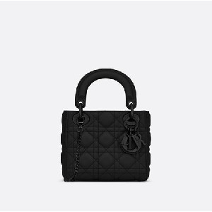  MINI LADY DIOR BAG Ultramatte Cannage Calfskin 