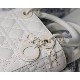 MINI LADY DIOR BAG Ultramatte Cannage Calfskin