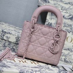 MINI LADY DIOR BAG Ultramatte Cannage Calfskin