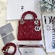 MINI LADY DIOR BAG Patent Cannage Calfskin