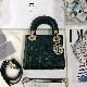 MINI LADY DIOR BAG Patent Cannage Calfskin