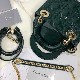 MINI LADY DIOR BAG Patent Cannage Calfskin