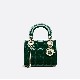 MINI LADY DIOR BAG Patent Cannage Calfskin