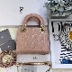 MINI LADY DIOR BAG Patent Cannage Calfskin