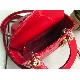 MINI LADY DIOR BAG Patent Cannage Calfskin