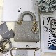 MINI LADY DIOR BAG Patent Cannage Calfskin