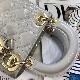 MINI LADY DIOR BAG Patent Cannage Calfskin
