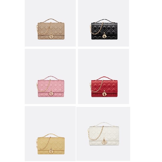 6colors MISS DIOR TOP HANDLE BAG