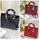 3colors LARGE LADY DIOR BAG Patent Cannage Calfskin