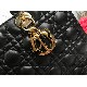 5colors LARGE LADY DIOR BAG Cannage Lambskin