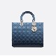 LARGE LADY DIOR BAG Gradient Cannage Lambskin