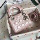 MINI LADY DIOR BAG Beaded Cannage Lambskin