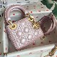 MINI LADY DIOR BAG Beaded Cannage Lambskin