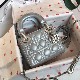 MINI LADY DIOR BAG Beaded Cannage Lambskin