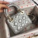MINI LADY DIOR BAG Beaded Cannage Lambskin