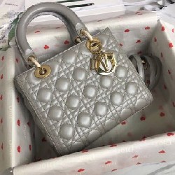 MEDIUM LADY DIOR BAG Beaded Cannage Lambskin