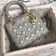 MEDIUM LADY DIOR BAG Beaded Cannage Lambskin