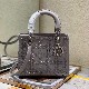 SMALL LADY DIOR BAG Strass Cannage Satin