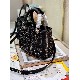 SMALL LADY DIOR BAG Strass Cannage Satin