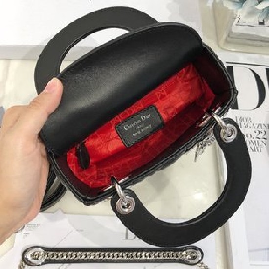 MINI LADY DIOR BAG Cannage Lambskin