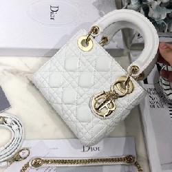 MINI LADY DIOR BAG Cannage Lambskin