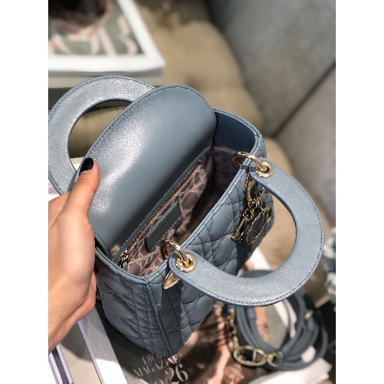 MINI LADY DIOR BAG Cannage Lambskin