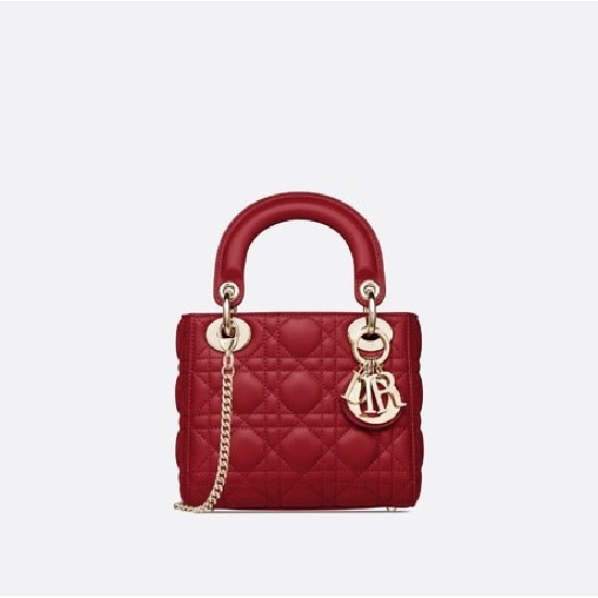 MINI LADY DIOR BAG Cannage Lambskin