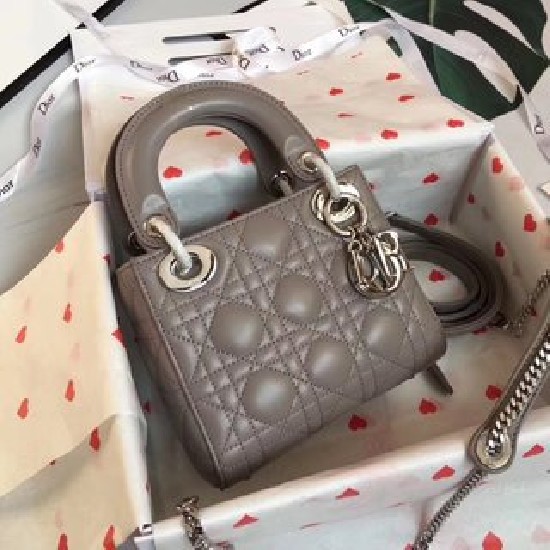 MINI LADY DIOR BAG Cannage Lambskin