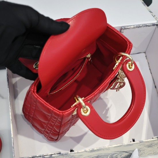 MINI LADY DIOR BAG Cannage Lambskin