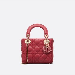 MINI LADY DIOR BAG Cannage Lambskin
