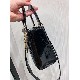 SMALL LADY DIOR BAG Patent Cannage Calfskin