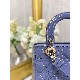 SMALL LADY DIOR BAG Patent Cannage Calfskin