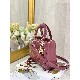 SMALL LADY DIOR BAG Patent Cannage Calfskin