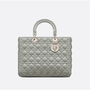 LARGE LADY DIOR BAG Cannage Lambskin