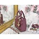 MINI LADY DIOR BAG Patent Cannage Calfskin