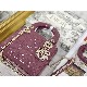 MINI LADY DIOR BAG Patent Cannage Calfskin