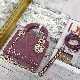 MINI LADY DIOR BAG Patent Cannage Calfskin