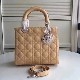 MEDIUM LADY DIOR BAG Patent Cannage Calfskin