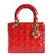 MEDIUM LADY DIOR BAG Patent Cannage Calfskin