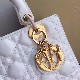 MEDIUM LADY DIOR BAG Patent Cannage Calfskin
