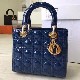 MEDIUM LADY DIOR BAG Patent Cannage Calfskin