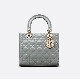 MEDIUM LADY DIOR BAG Patent Cannage Calfskin