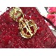 MEDIUM LADY DIOR BAG Patent Cannage Calfskin