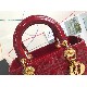 MEDIUM LADY DIOR BAG Patent Cannage Calfskin