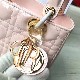 MEDIUM LADY DIOR BAG Patent Cannage Calfskin